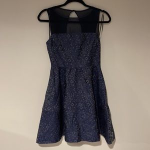 ERIN by Erin Fetherston navy blue dress